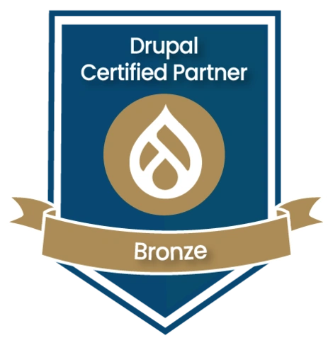 Drupal Certified Partner badge